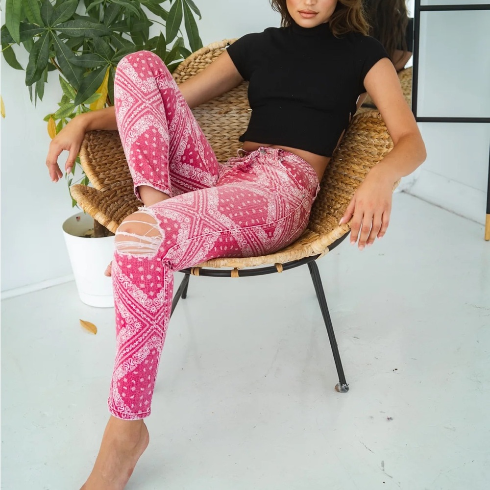 Revice Denim - La La Land Crops / Kissed By A Rose Pants